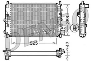Denso DRM10026 - Chladič vody