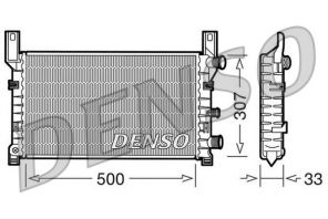 Denso DRM10035 - Chladič vody