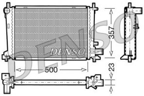 Denso DRM10038 - Chladič vody