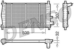 Denso DRM10042 - Chladič vody