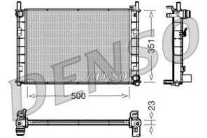 Denso DRM10045 - Chladič vody