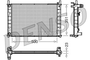 Denso DRM10046 - Chladič vody