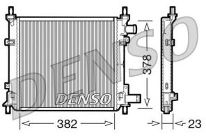 Denso DRM10060 - Chladič vody