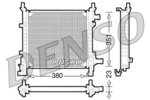 Denso DRM10061 - Chladič vody