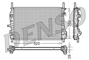 Denso DRM10073 - Chladič vody