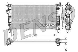 Denso DRM10074 - Chladič vody