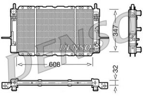 Denso DRM10085 - Chladič vody