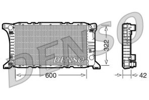 Denso DRM10091 - Chladič vody