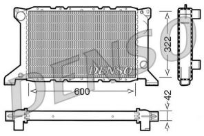 Denso DRM10098 - Chladič vody