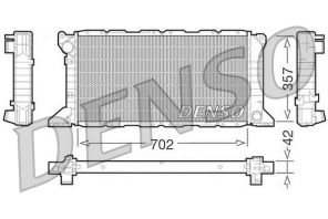 Denso DRM10099 - Chladič vody