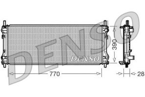 Denso DRM10103 - Chladič vody
