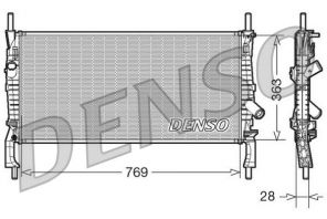 Denso DRM10106 - Chladič vody