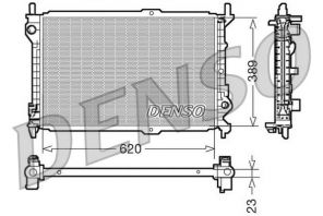 Denso DRM10107 - Chladič vody