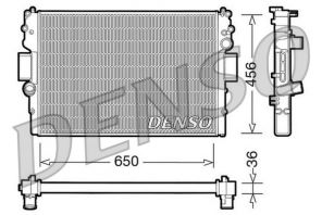 Denso DRM12007 - Chladič vody