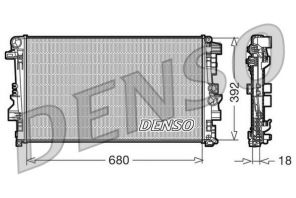 Denso DRM17012 - Chladič vody