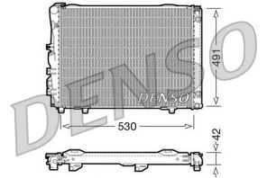 Denso DRM17030 - Chladič vody