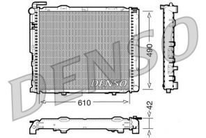Denso DRM17035 - Chladič vody