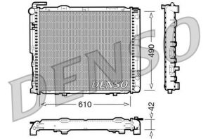 Denso DRM17036 - Chladič vody