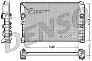 Denso DRM17042 - Chladič vody