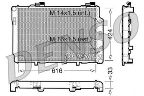 Denso DRM17071 - Chladič vody