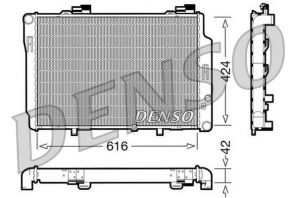 Denso DRM17072 - Chladič vody