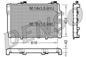 Denso DRM17073 - Chladič vody