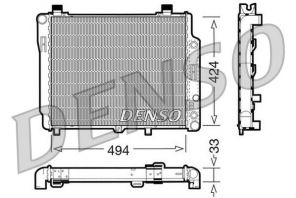 Denso DRM17075 - Chladič vody