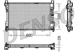 Denso DRM17080 - Chladič vody