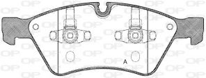 Open Parts BPA1179.00 - Brzdové platničky -