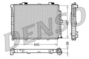 Denso DRM17086 - Chladič vody