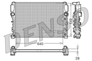 Denso DRM17091 - Chladič vody