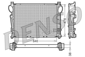 Denso DRM17094 - Chladič vody