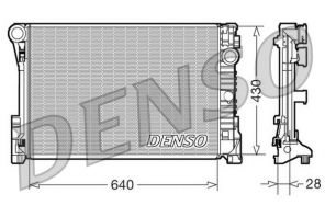 Denso DRM17110 - Chladič vody