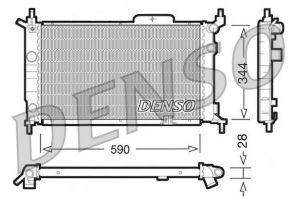 Denso DRM20015 - Chladič vody