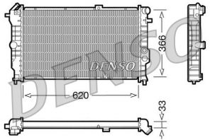 Denso DRM20021 - Chladič vody
