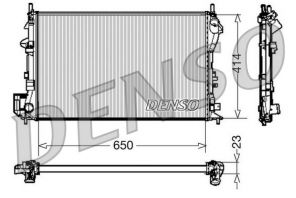Denso DRM20028 - Chladič vody