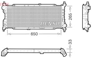Denso DRM20036 - Chladič vody
