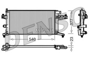 Denso DRM20038 - Chladič vody