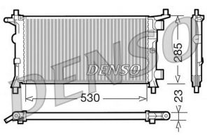 Denso DRM20041 - Chladič vody
