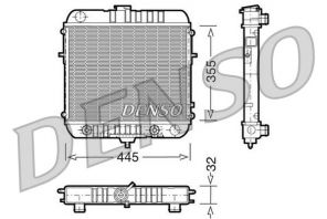 Denso DRM20073 - Chladič vody
