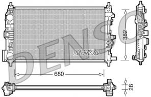 Denso DRM20078 - Chladič vody