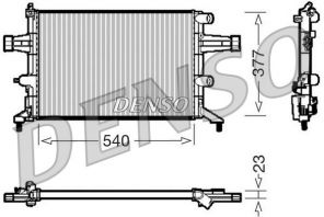 Denso DRM20080 - Chladič vody