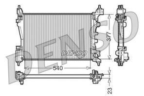 Denso DRM20095 - Chladič vody