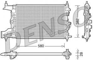 Denso DRM20098 - Chladič vody