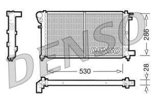 Denso DRM21002 - Chladič vody