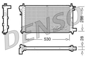 Denso DRM21003 - Chladič vody