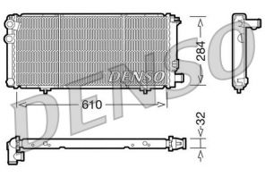Denso DRM21010 - Chladič vody