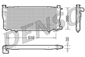 Denso DRM21012 - Chladič vody