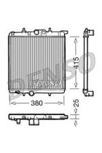 Denso DRM21020 - Chladič vody