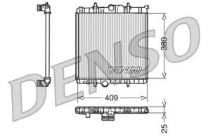Denso DRM21025 - Chladič vody